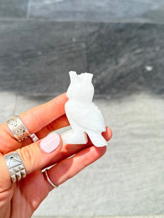 White Onyx Owl