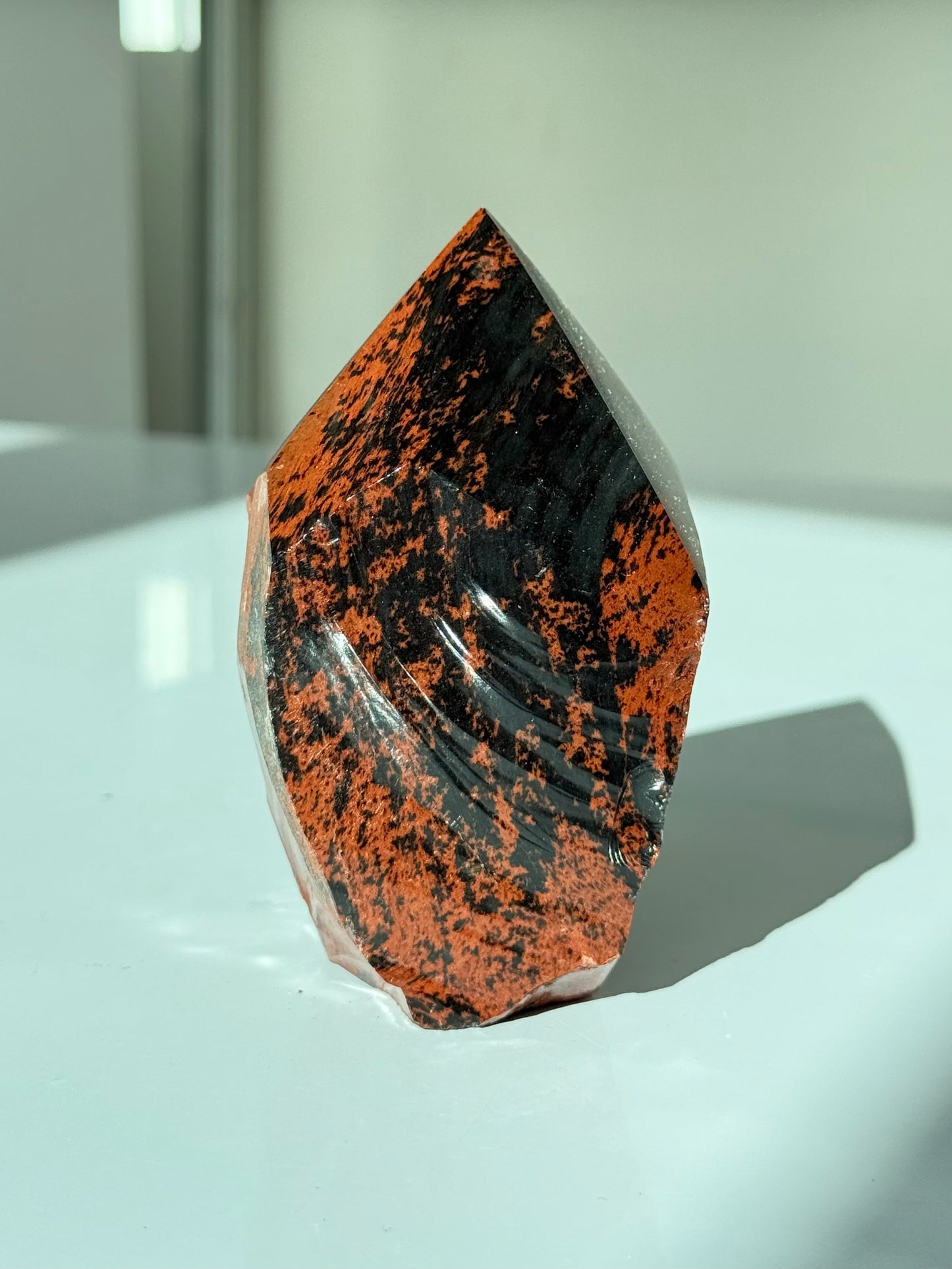 Mahogany Obsidian Point