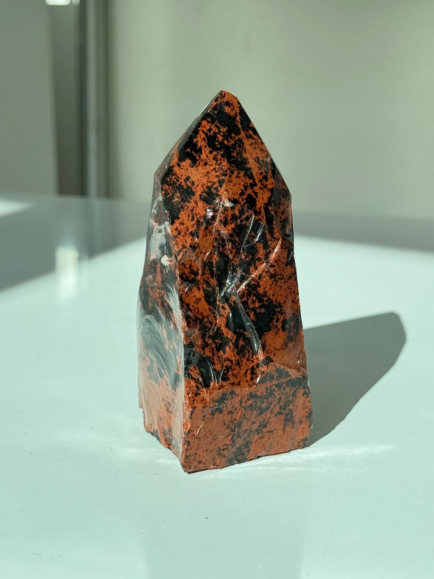 Mahogany Obsidian Point