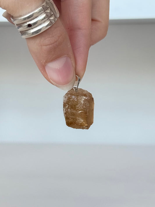 Citrine Pendant ( Natural )