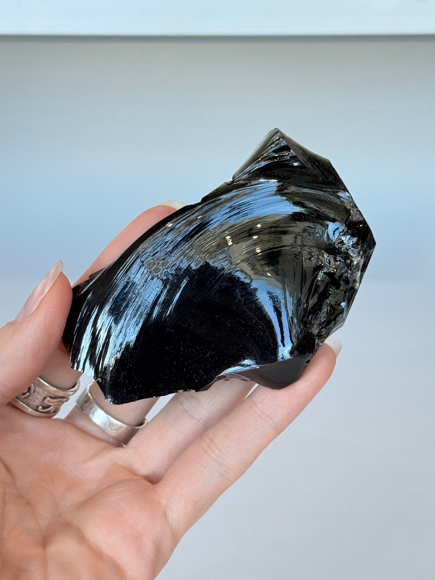 Black Obsidian Raw Stone