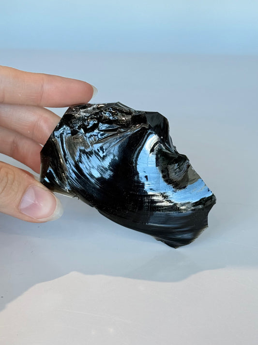 Black Obsidian Raw Stone