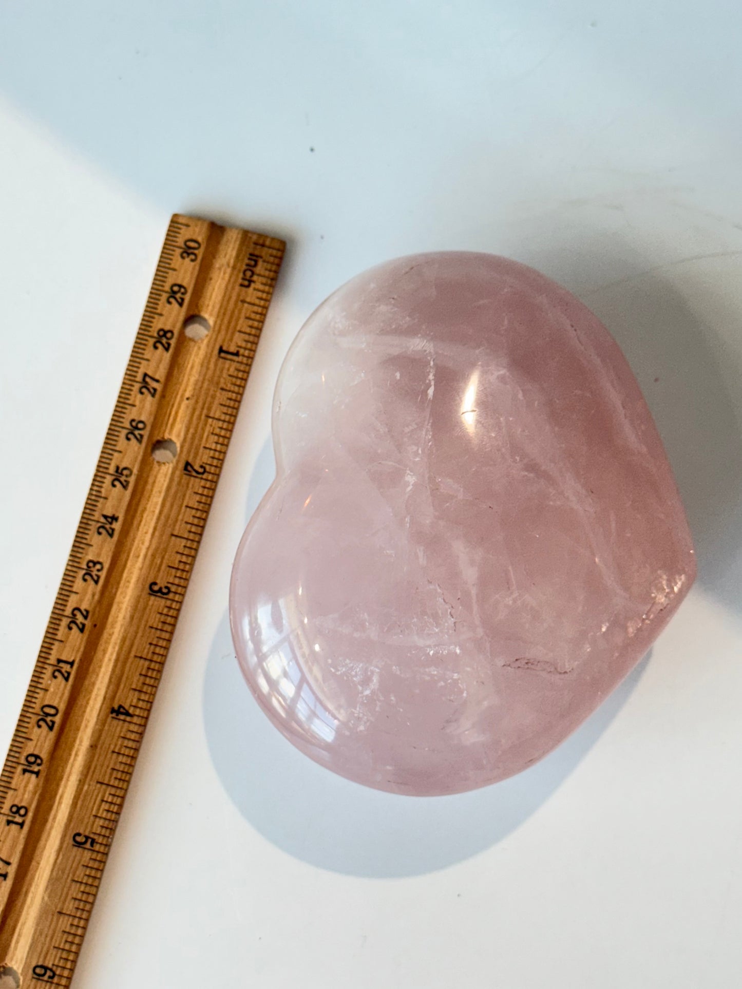 Rose Quartz Heart