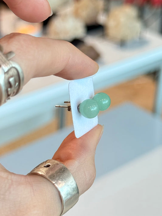 Green Aventurine Earrings