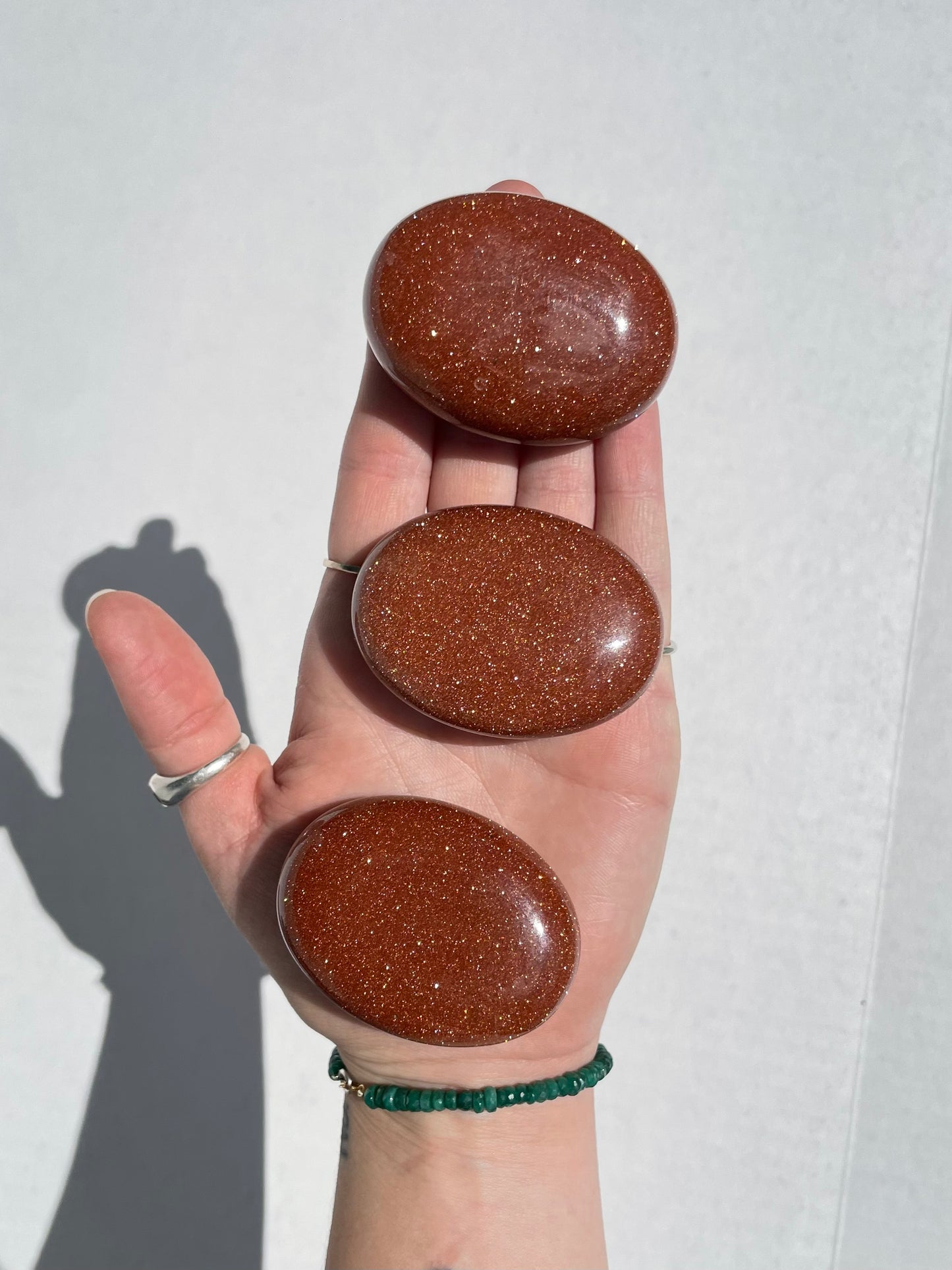 Gold Stone Palm Stone