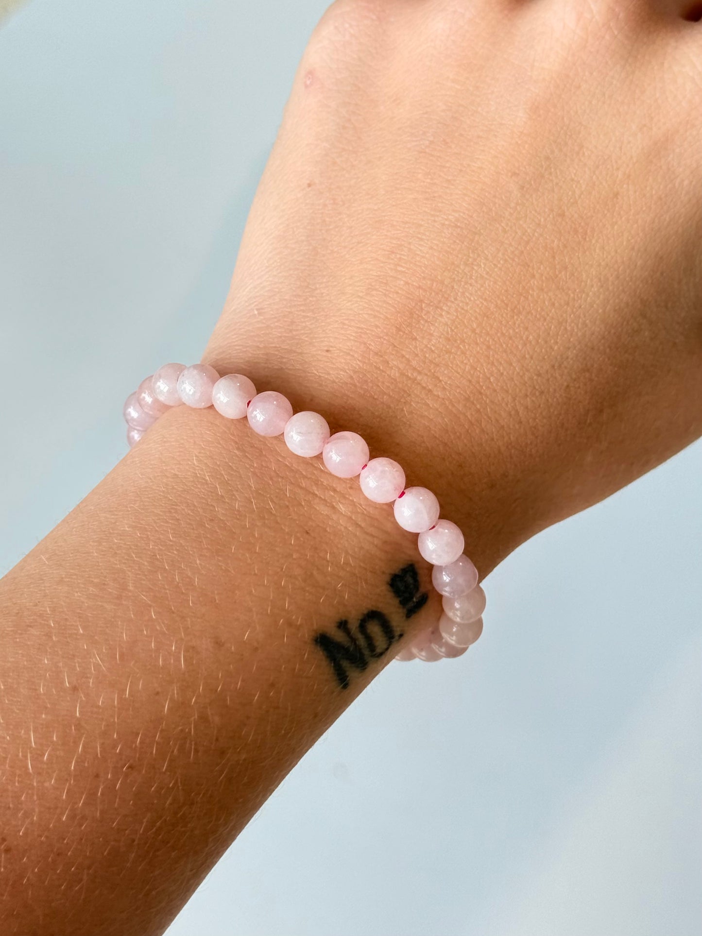 Rose Quartz - 6mm Bracelet
