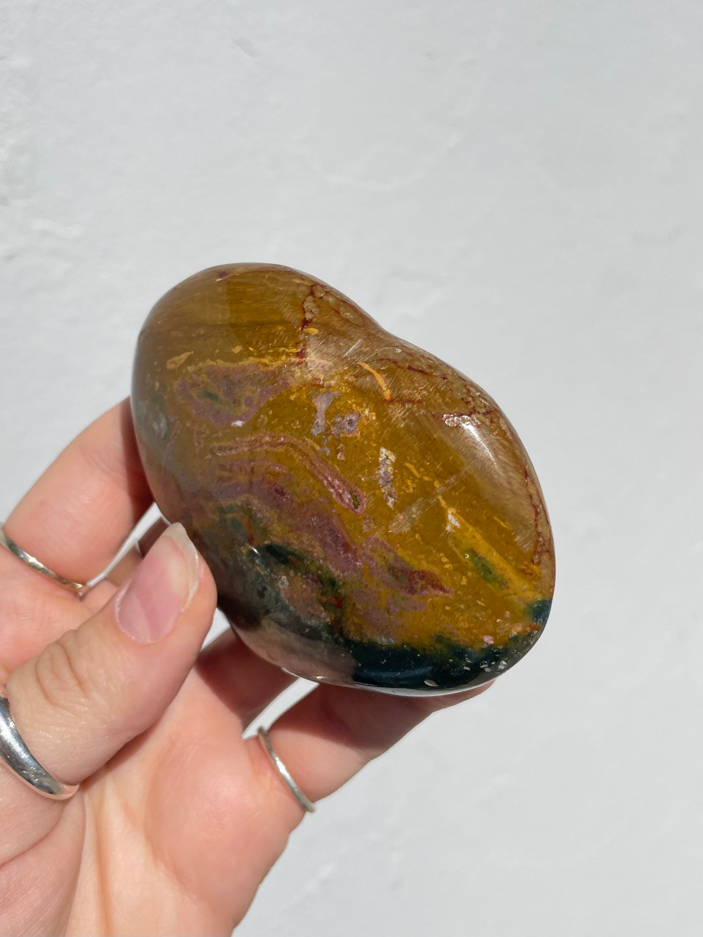 Polychrome Jasper Heart