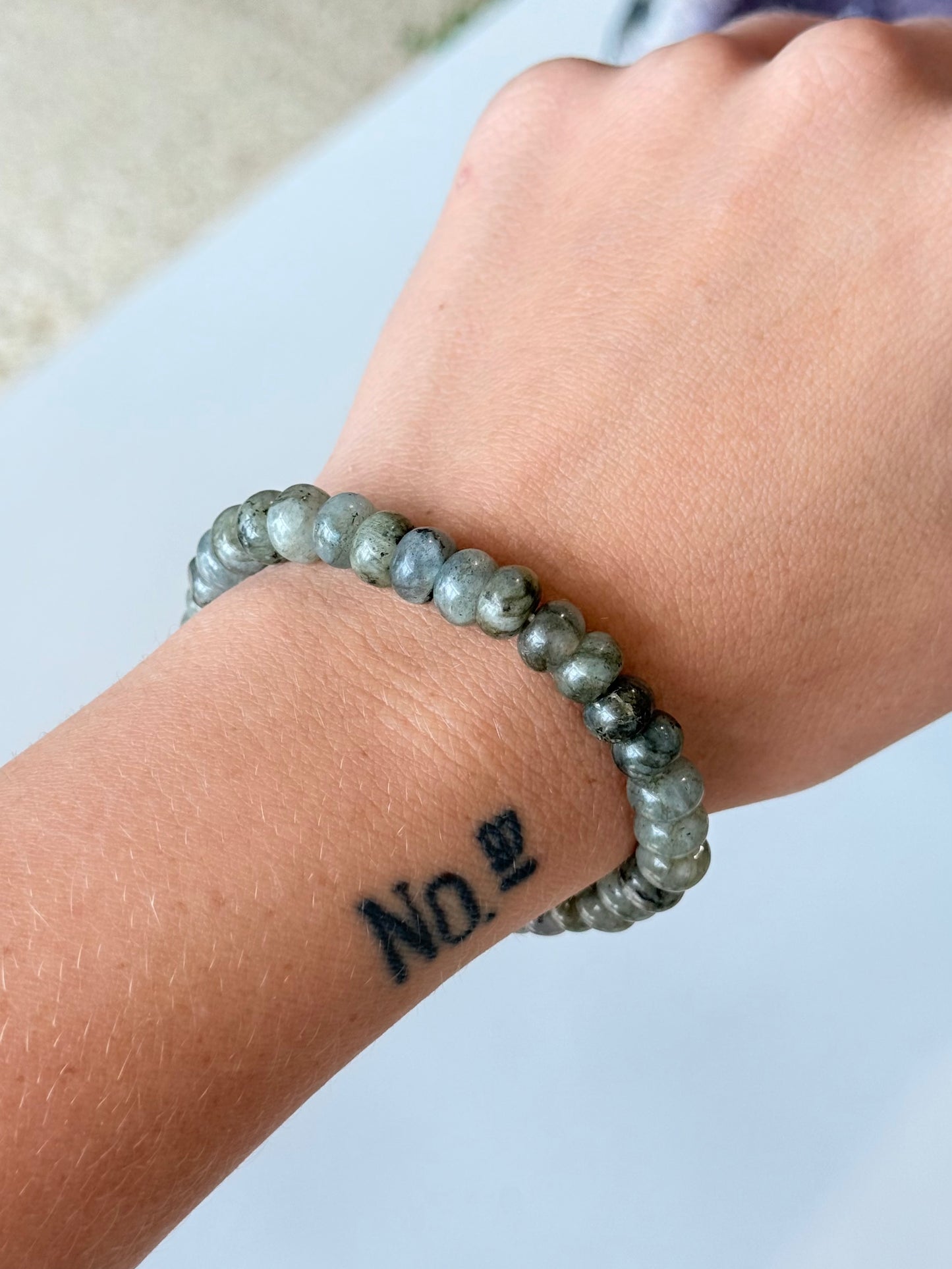 Disc Labradorite - Bracelet