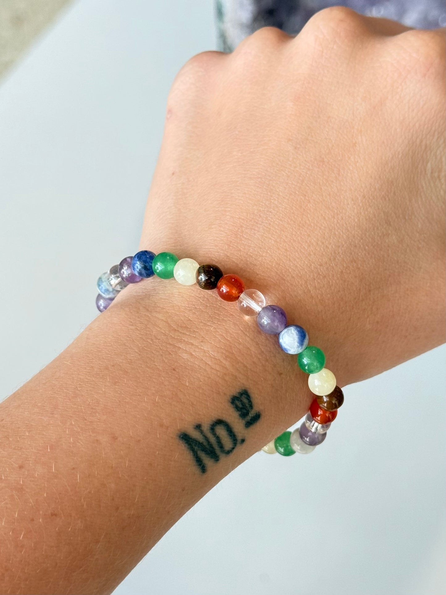 Multi Stone - 6mm Bracelet