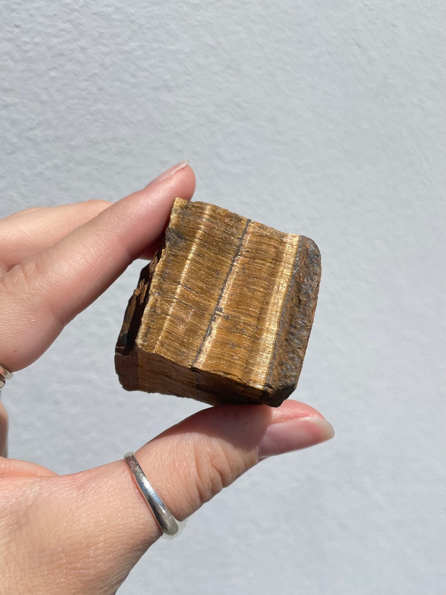 Raw Yellow Tiger Eye Chunk
