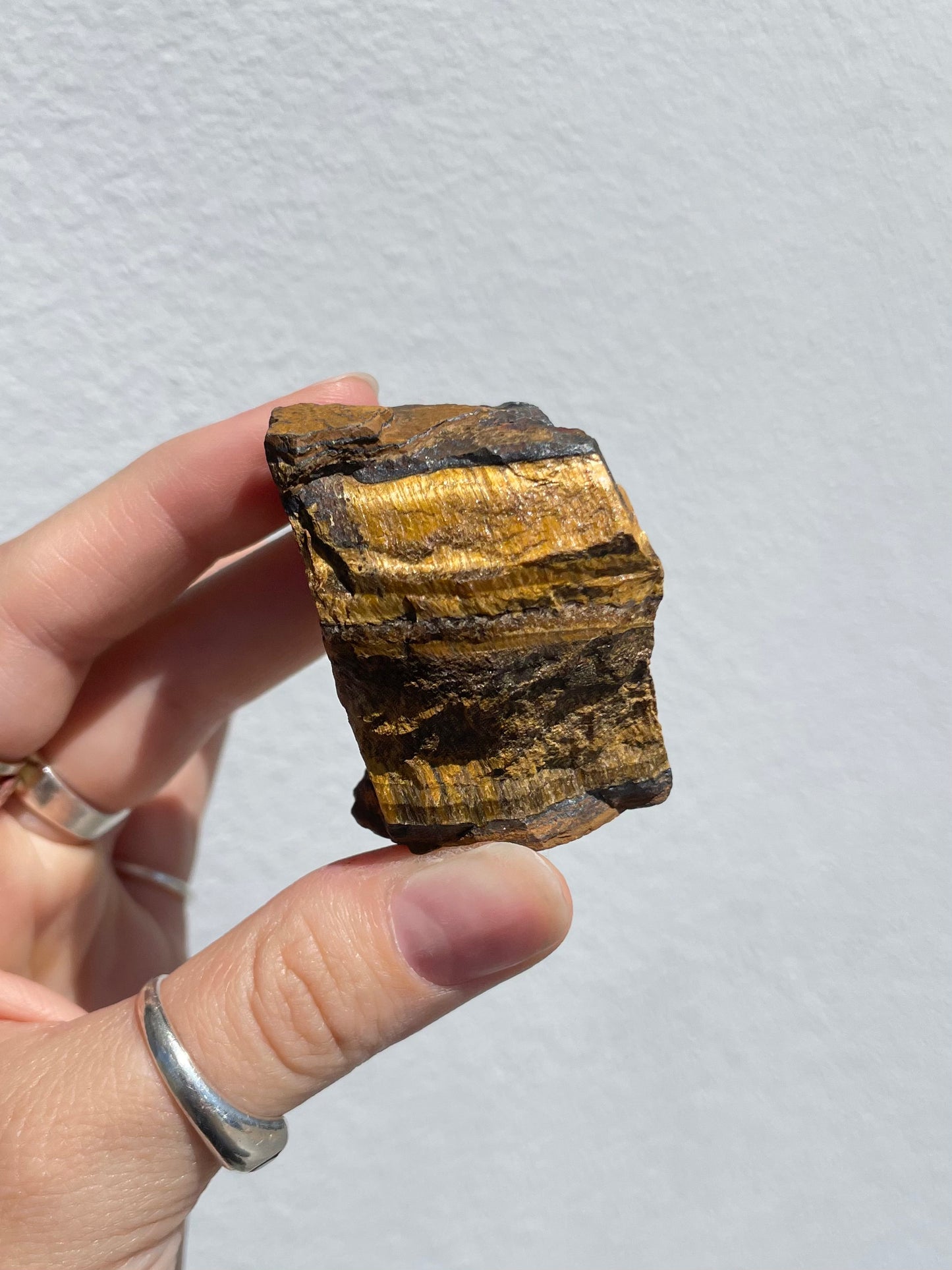 Raw Yellow Tiger Eye Chunk