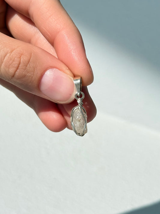 Pendant de Fenacita Natural | Natural Phenakite Pendant