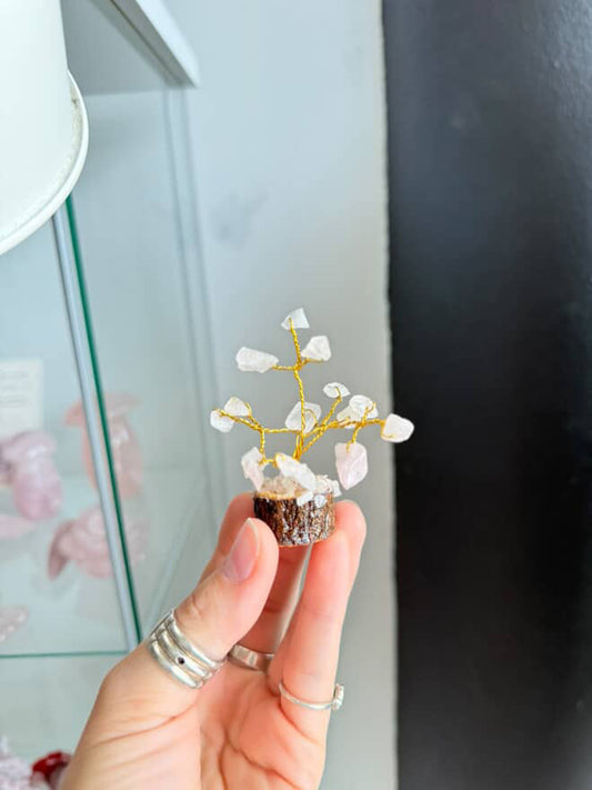 Rose Quartz Mini Tree