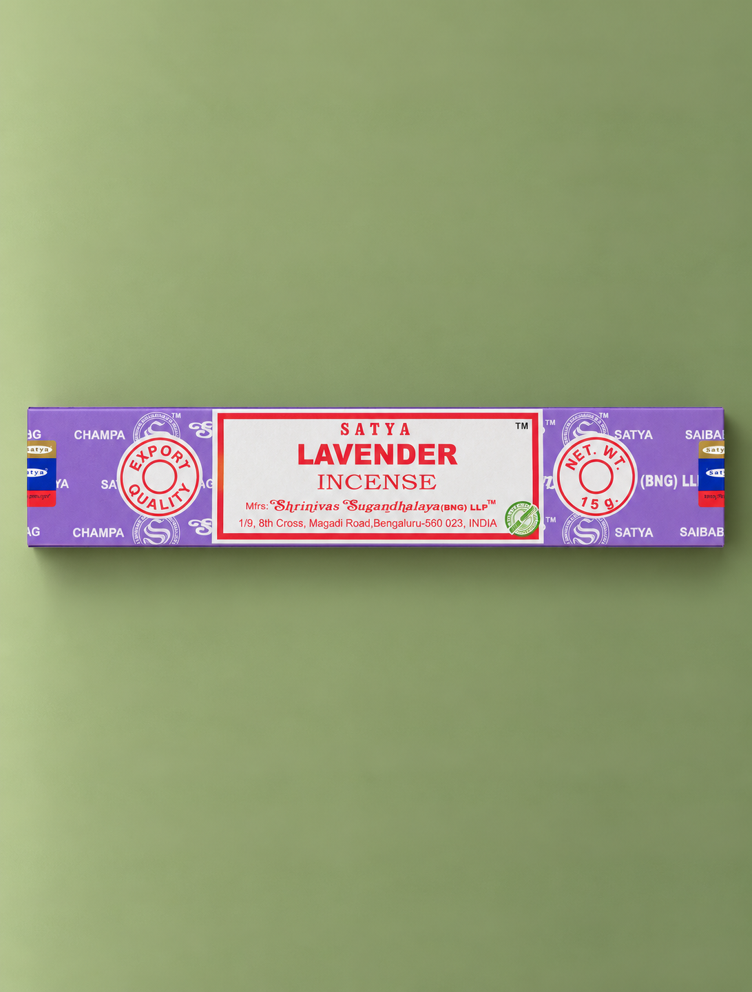 Satya Lavender Incense / Incienso Satya Lavender