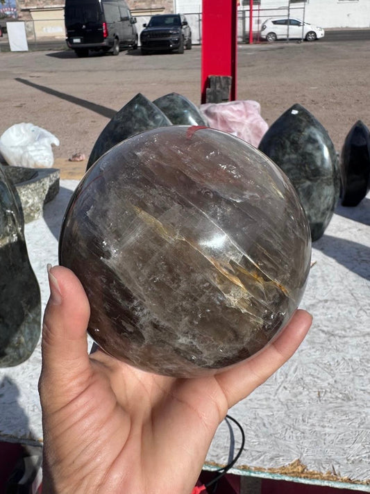 Smoky Quartz Sphere