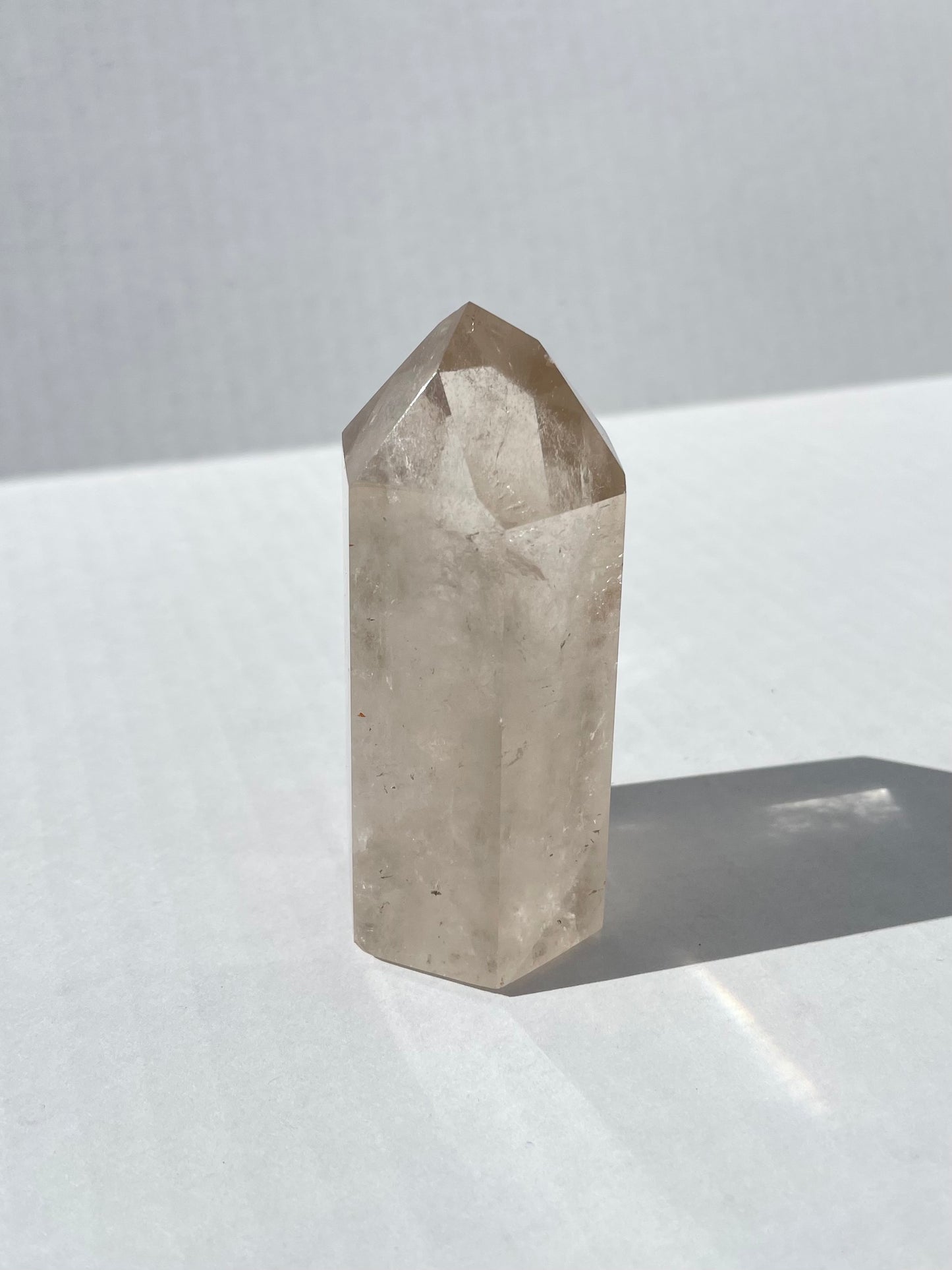 Smoky Quartz ( Isis ) Point 4”