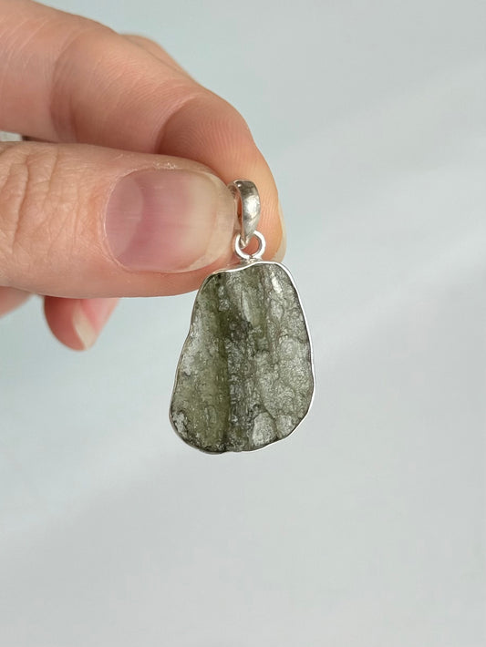Moldavite ( Plata 925 )