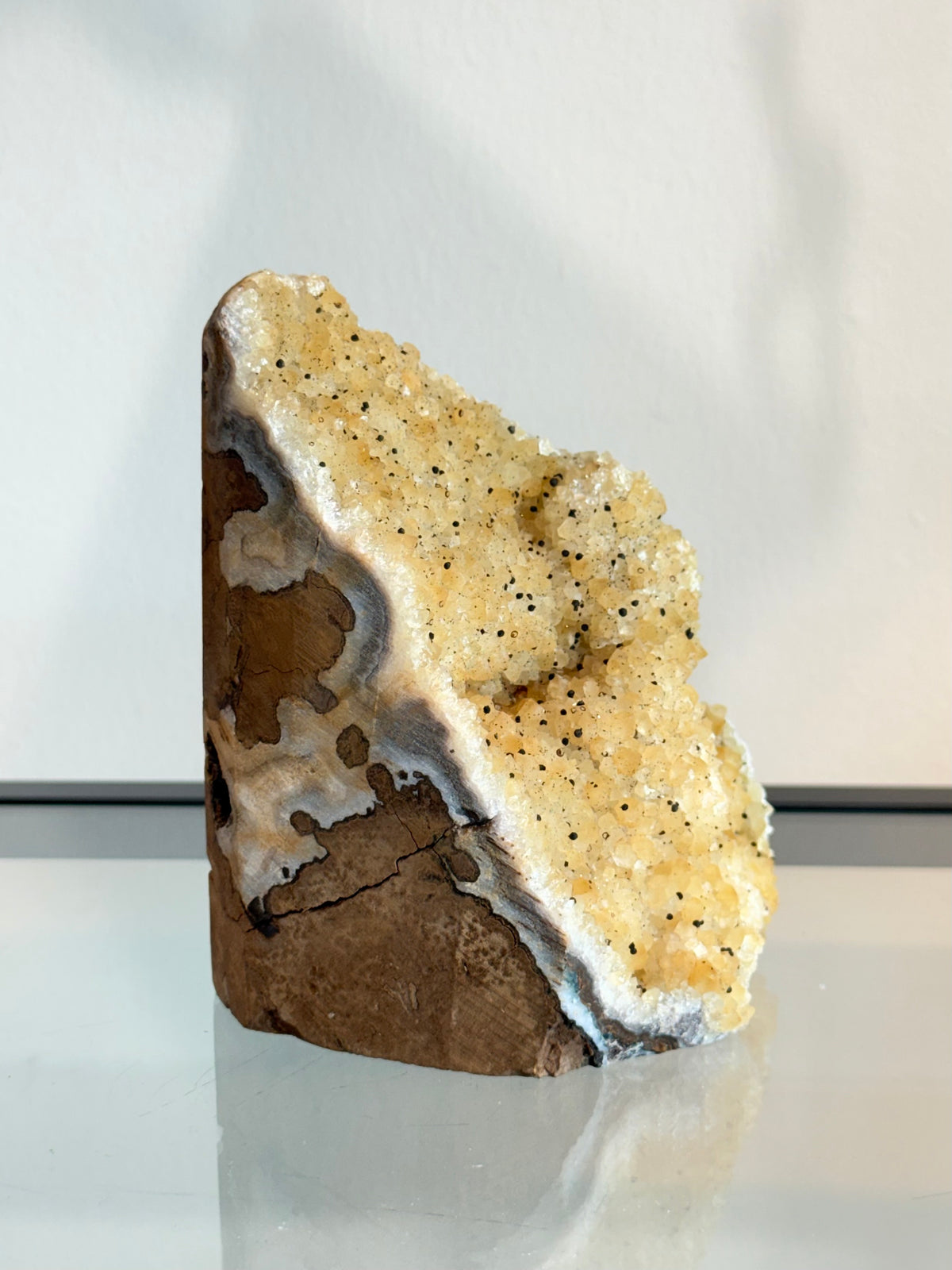 Treated Citrine Cluster / Cluster de Citrino Tratado