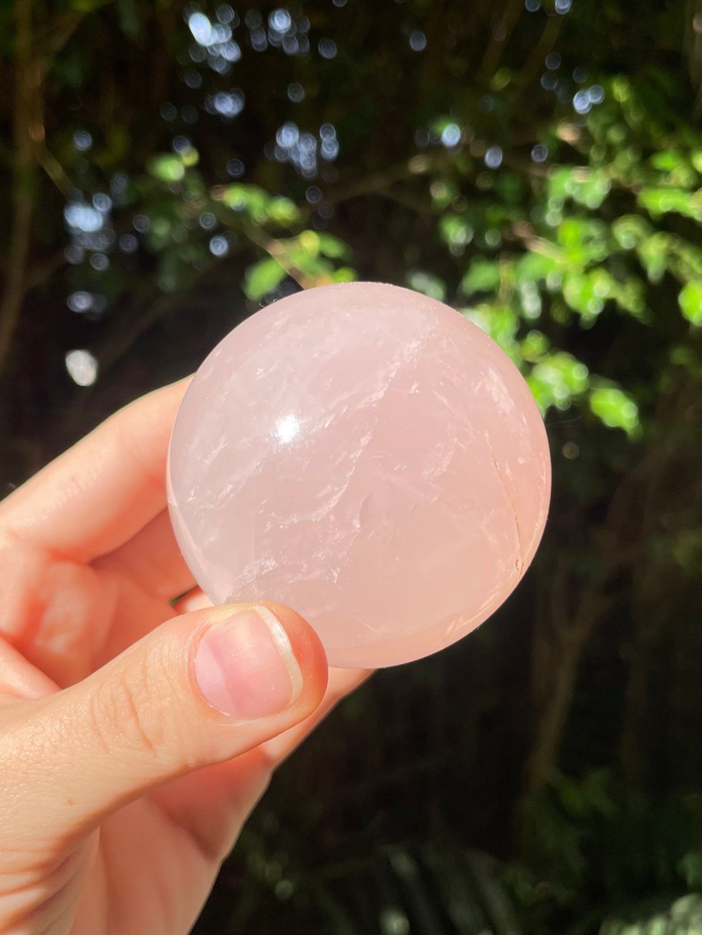 Rose Quartz Sphere