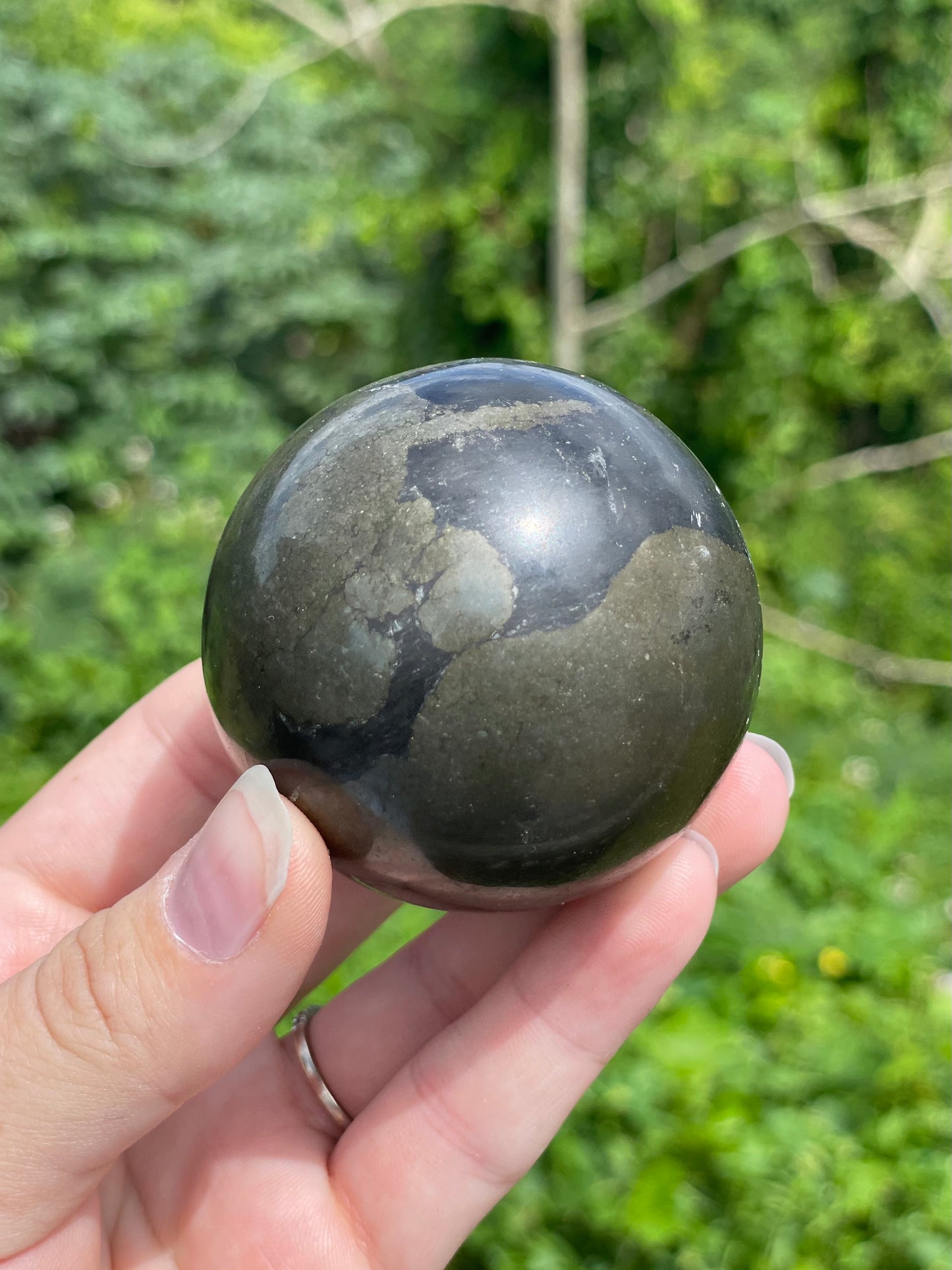 Pyrite sphere