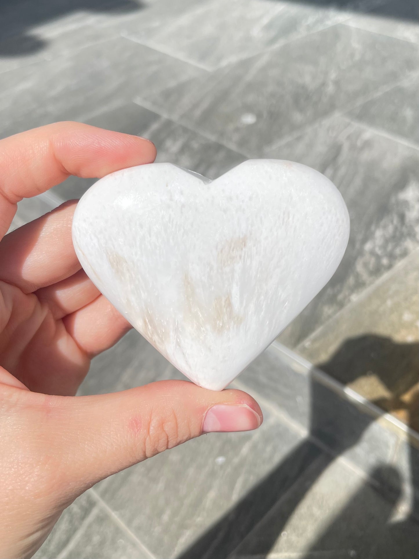 Scolecite Heart