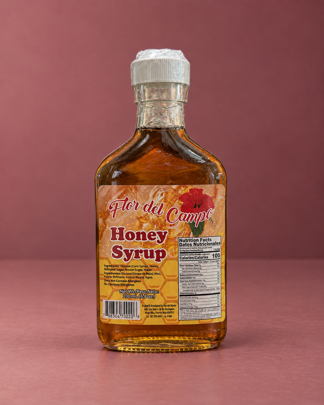 Flor del Campo Honey Syrup / Sirope de Miel Flor del Campo