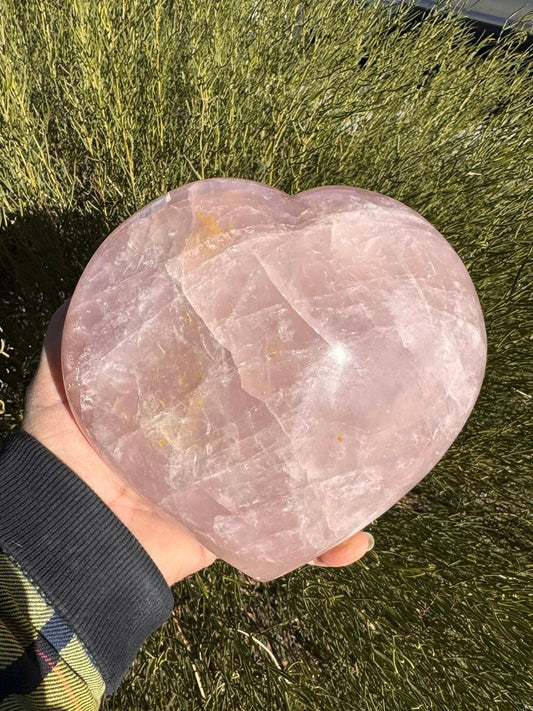 Rose Quartz Heart