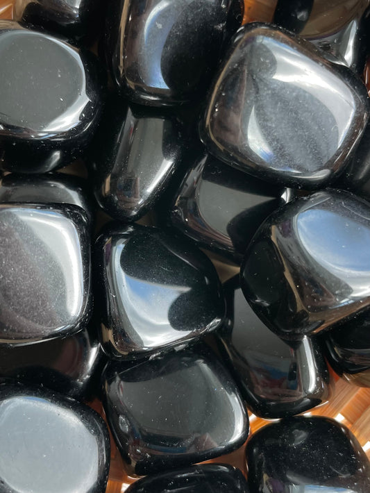 Black Obsidian Tumble