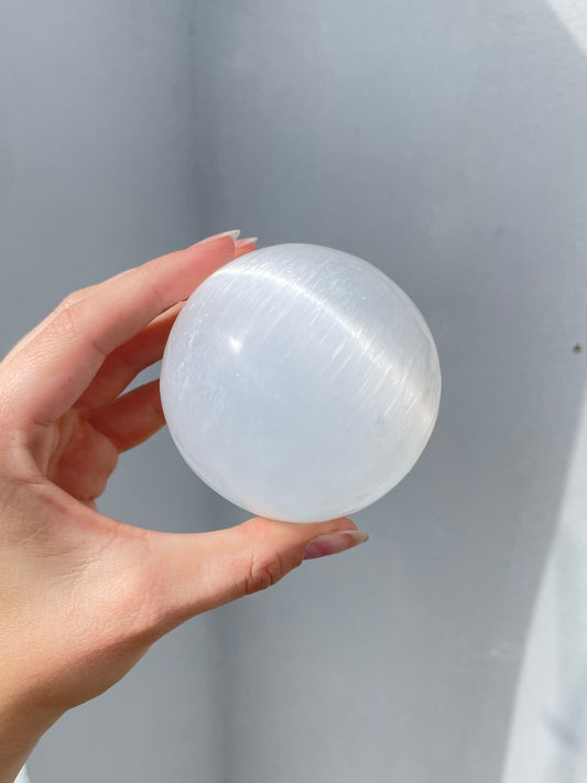 Selenite Sphere