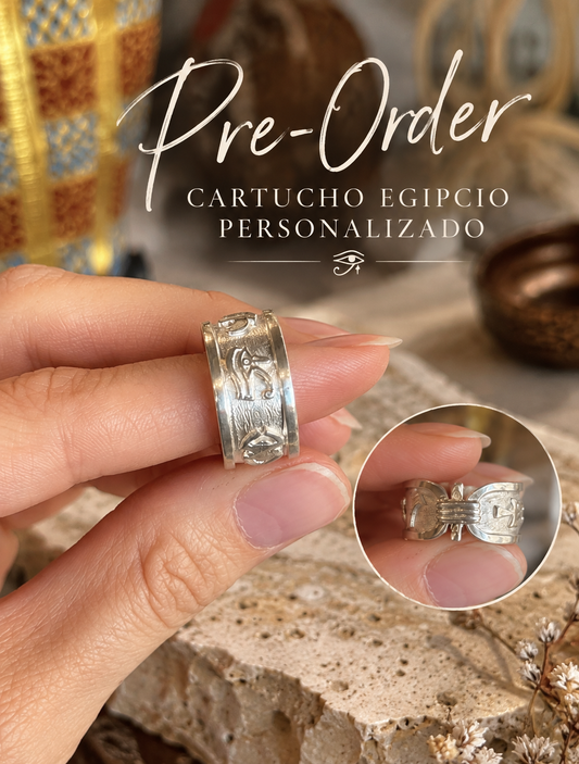 Personalized Egyptian Cartouche Ring – Pre-Order