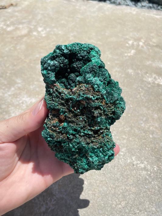 Raw Malachite