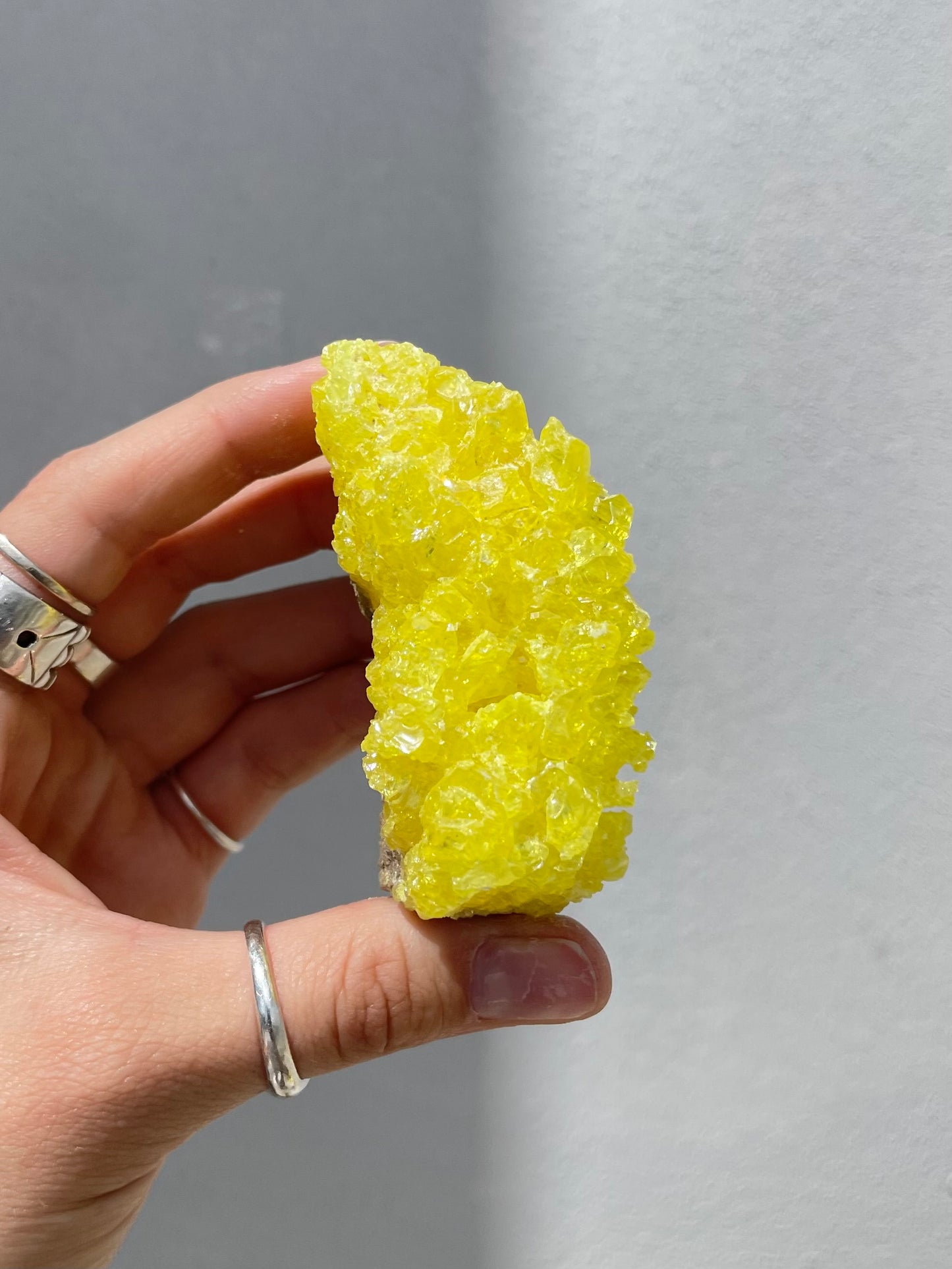 Azufre ( Sulfur ) Crystalized Cluster