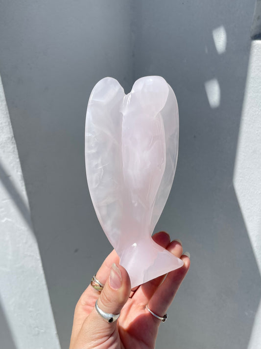 Pink Calcite Angel