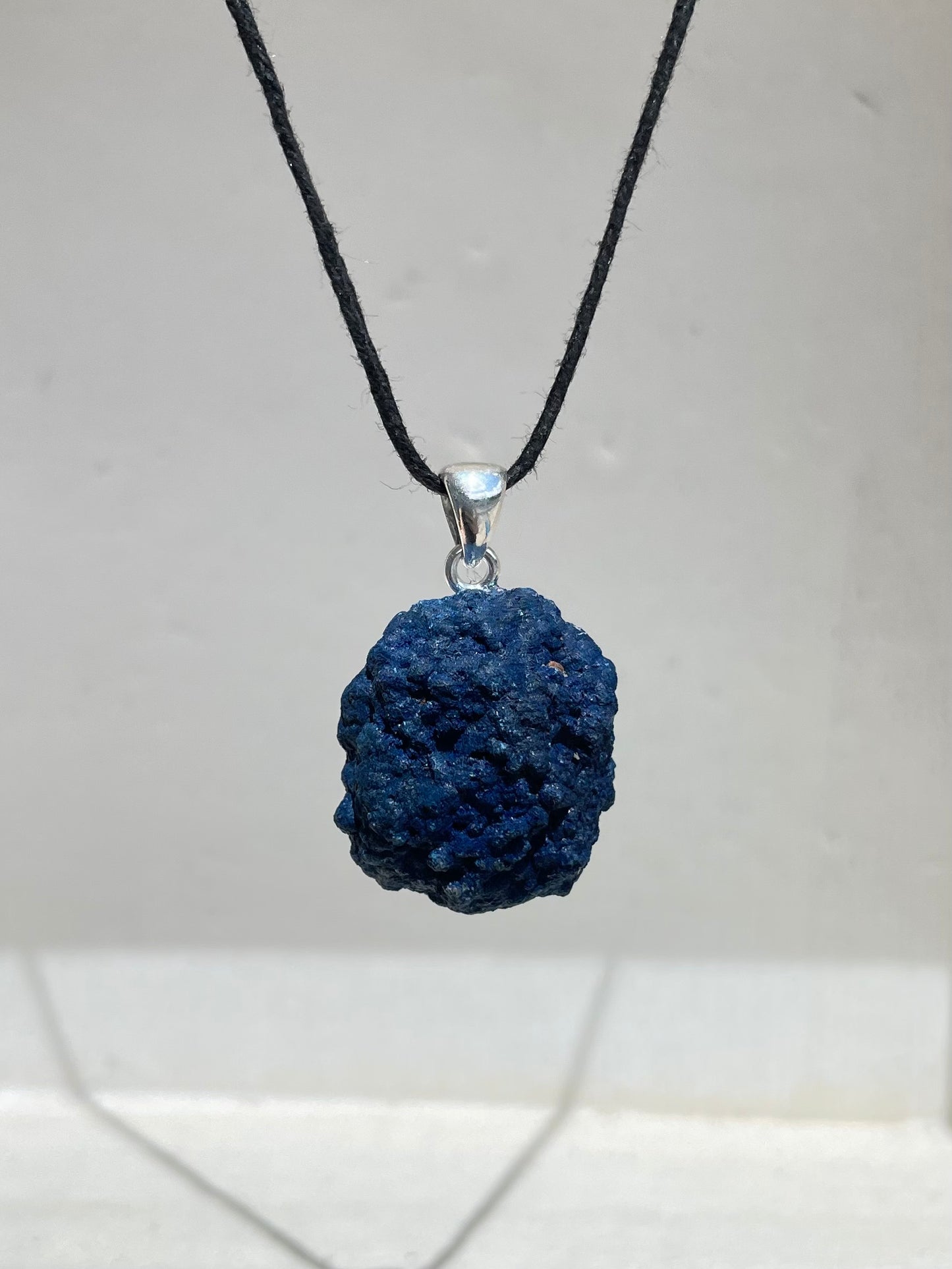 Azurite Pendant ( Silver 925 )