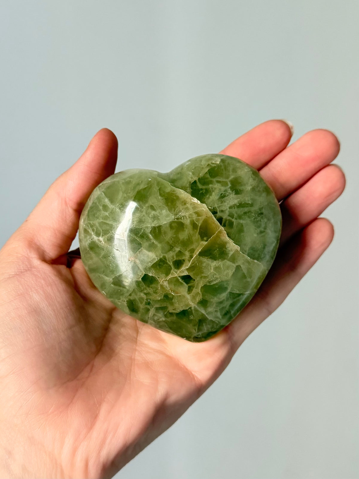 Fluorite Heart | Corazón de Fluorita