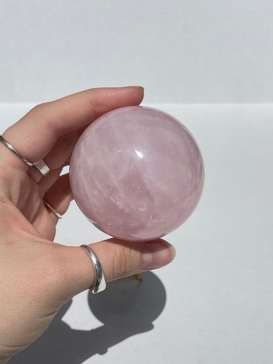 Rose Quartz Sphere