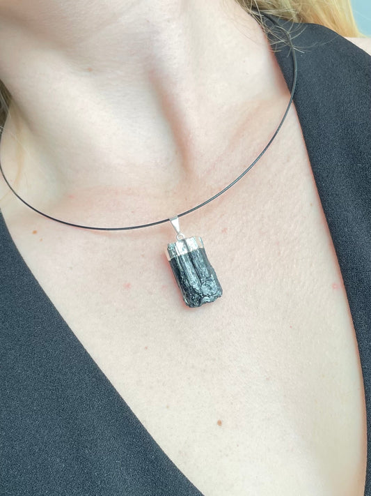 Black Tourmaline Pendant