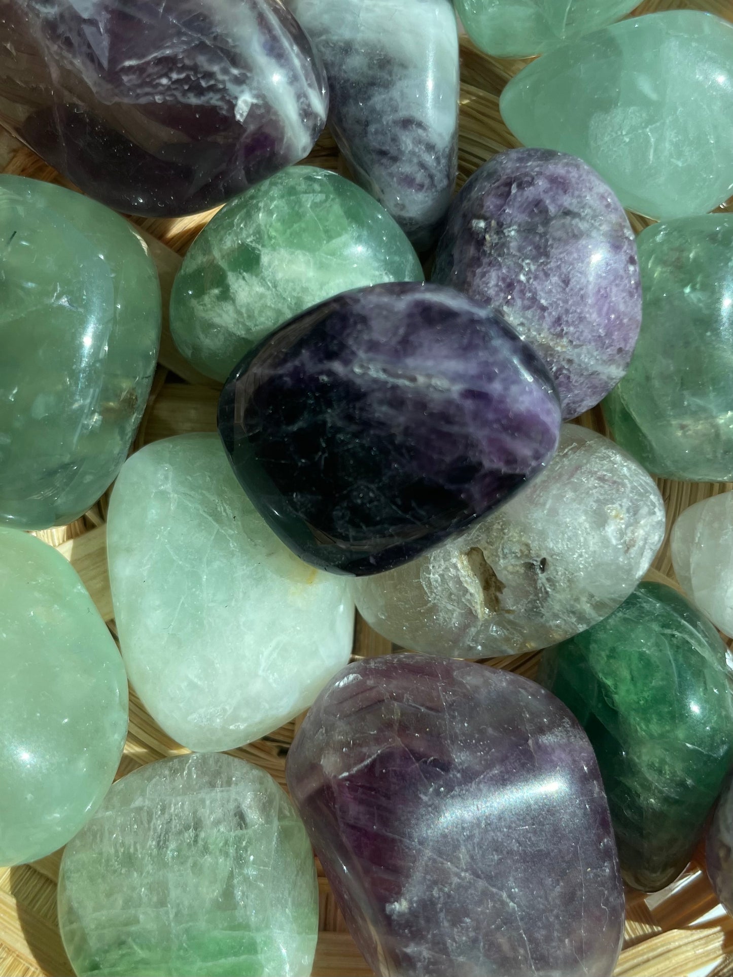 Fluorite Tumble