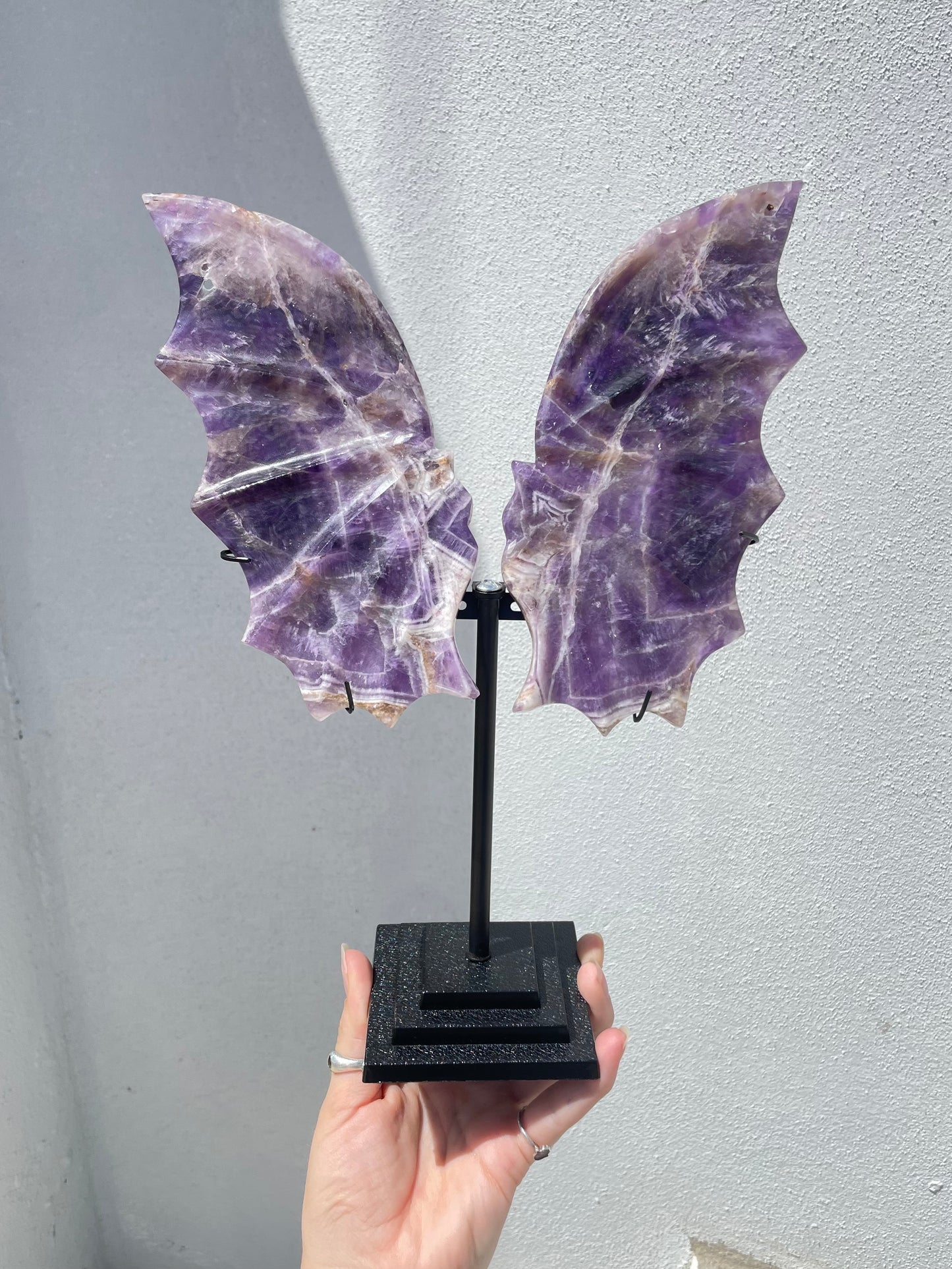 Bat Amethyst Wings
