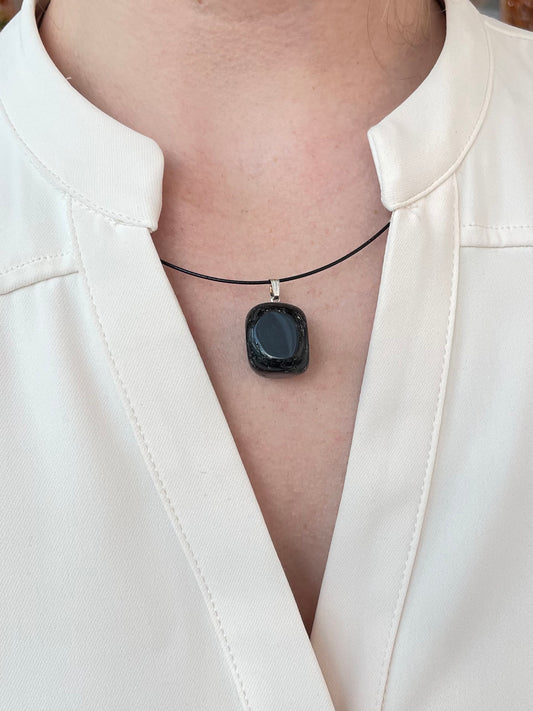 Black Tourmaline Pendant