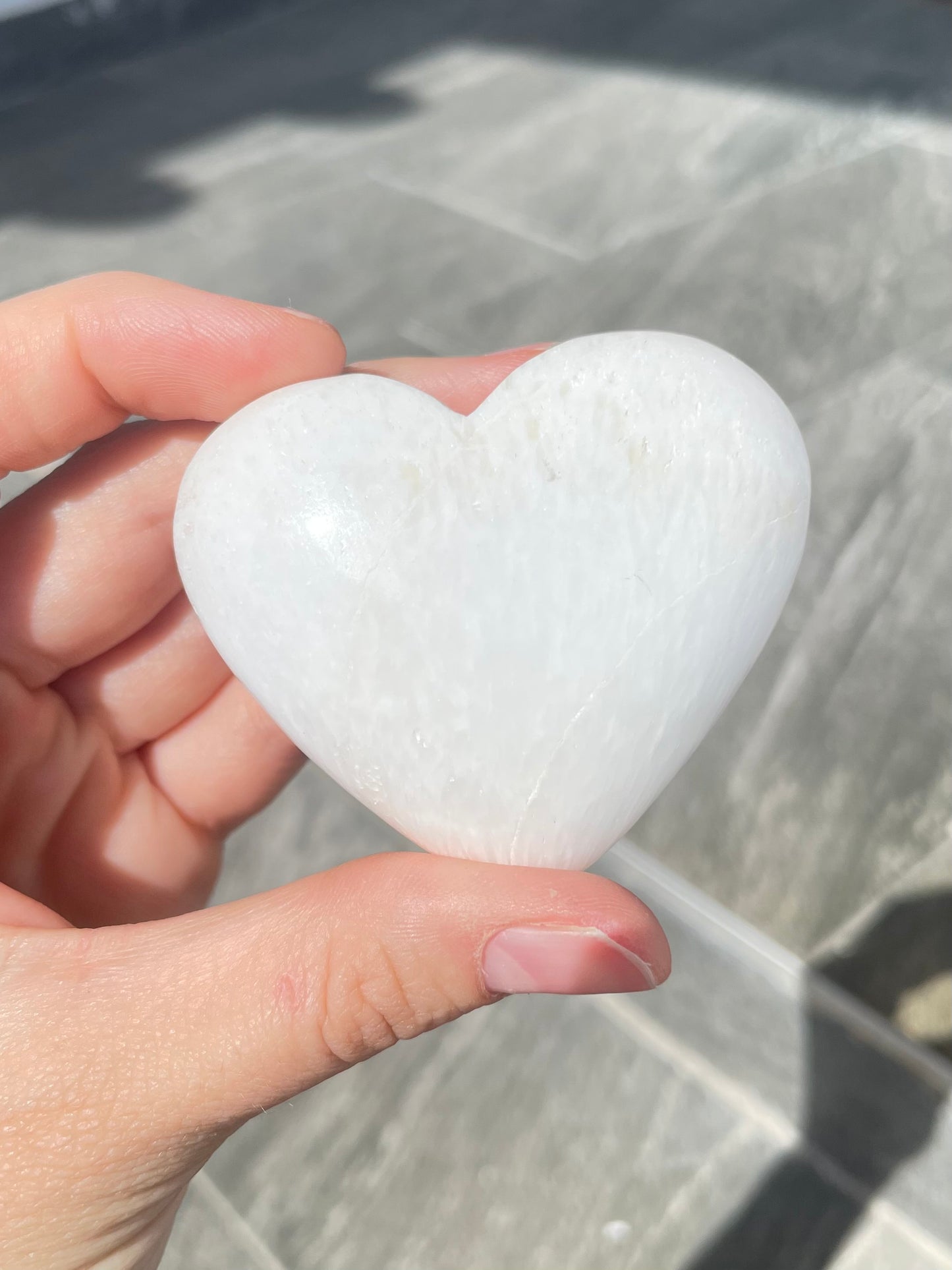 Scolecite Heart