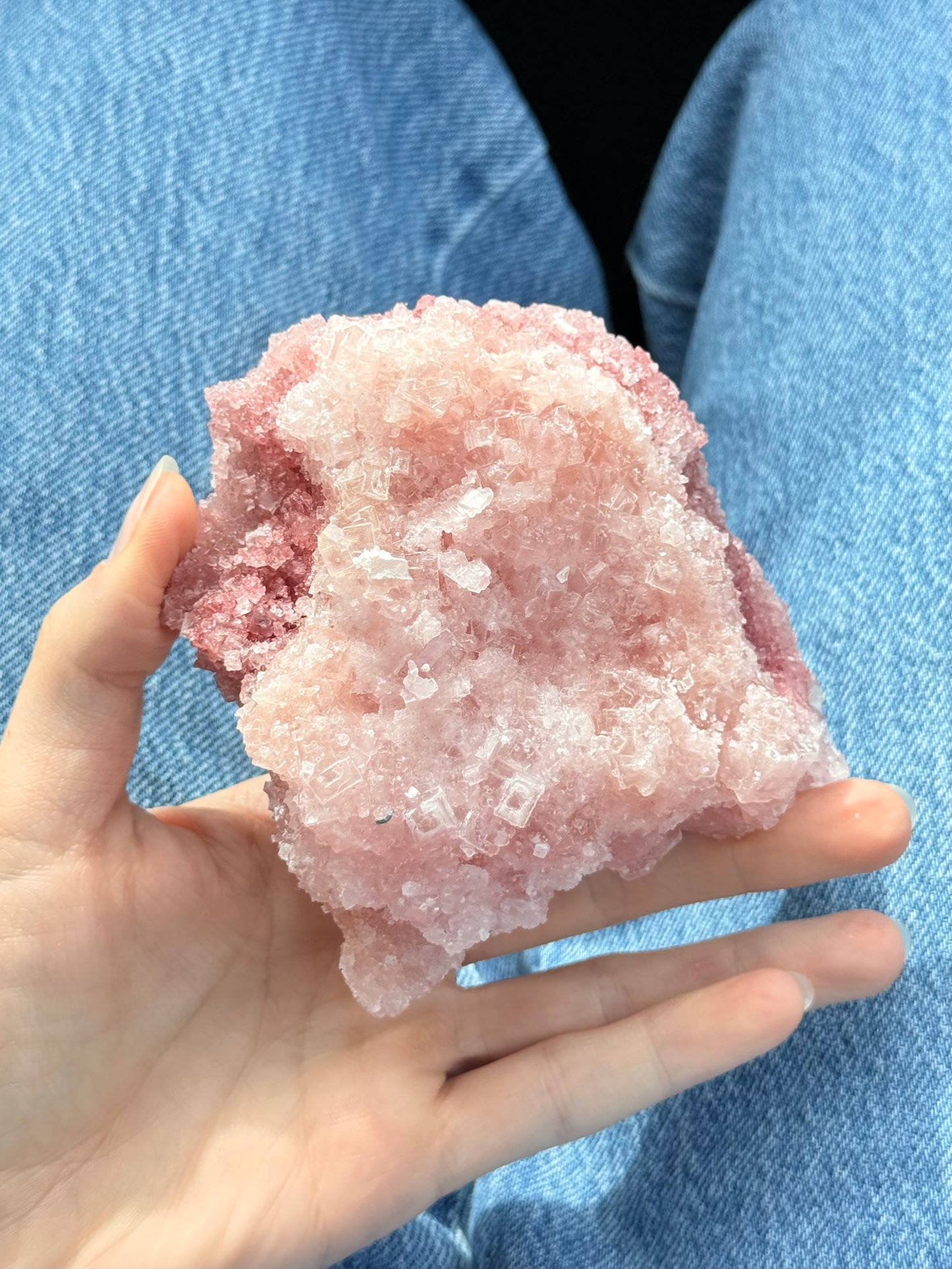 Pink Halite Stone