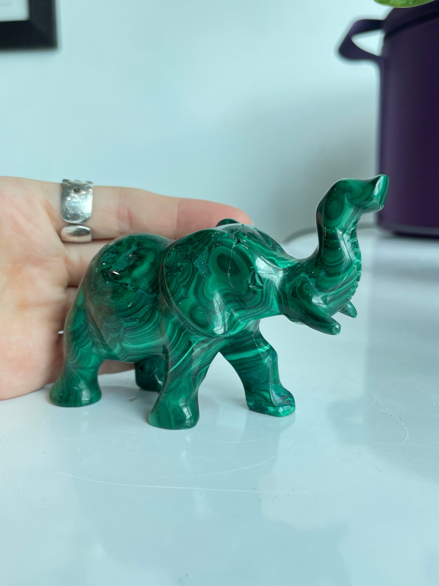 Malachite Elephant