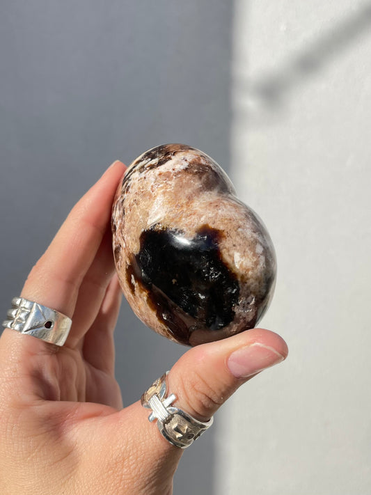 Petrified Wood Heart