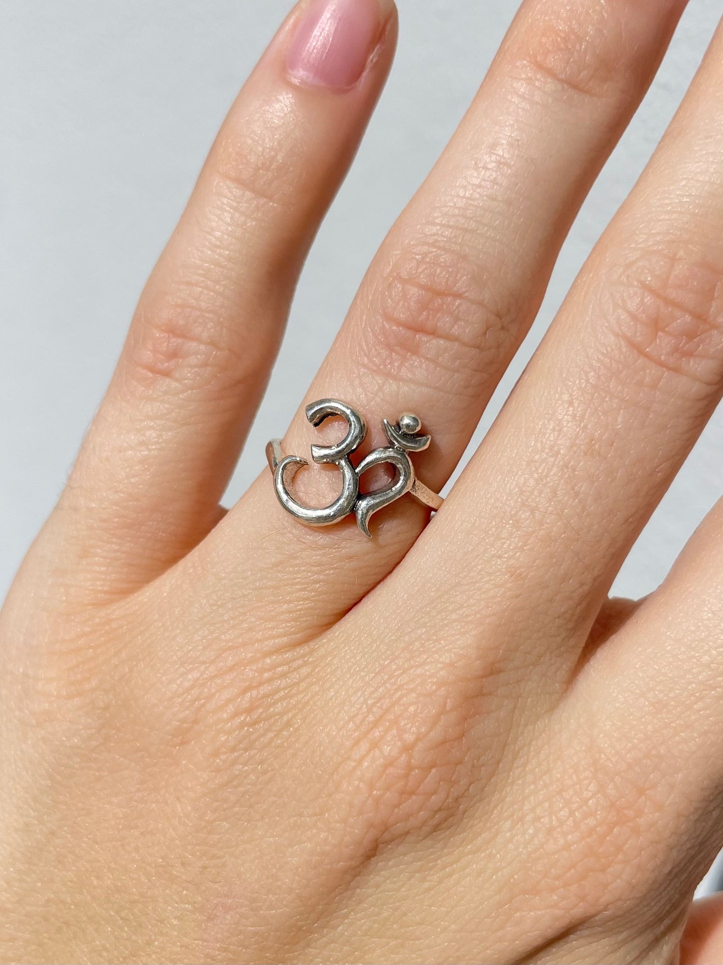 Om Symbol Ring ( Silver 925 )