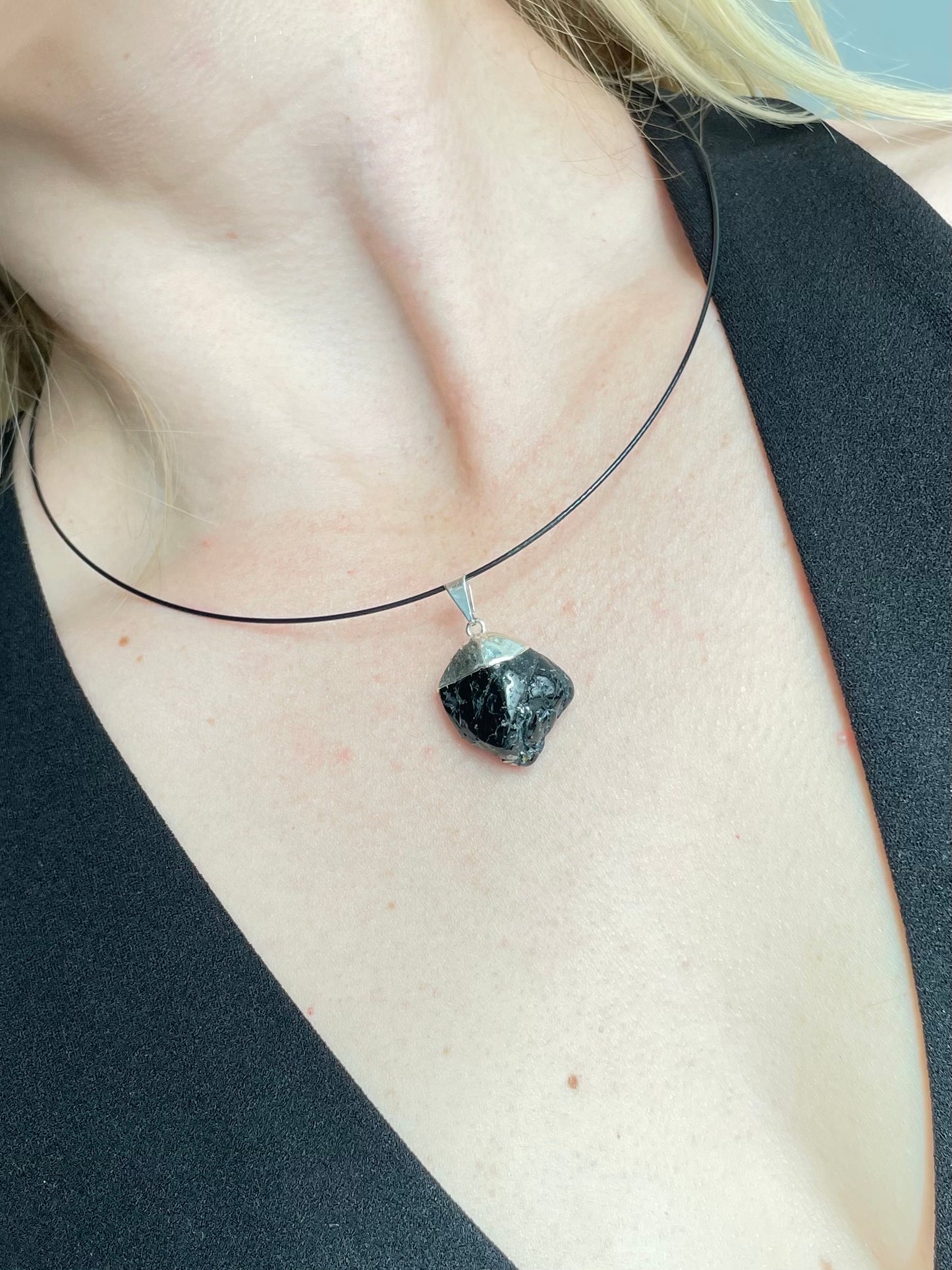 Black Tourmaline Pendant