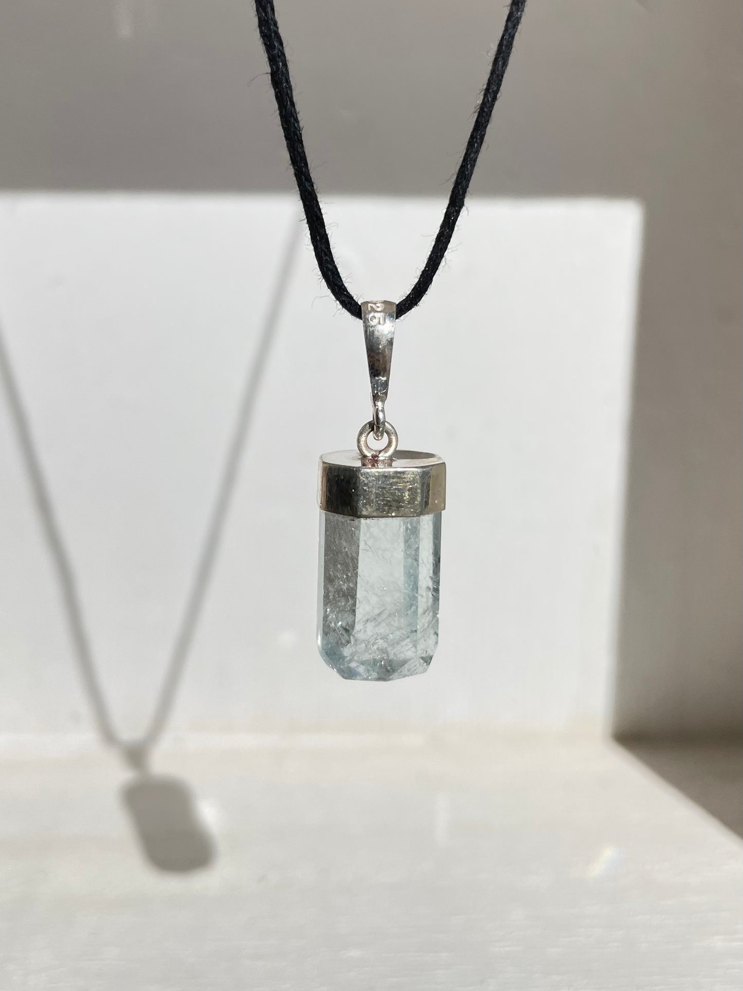 Aquamarine Pendant ( Silver 925 )