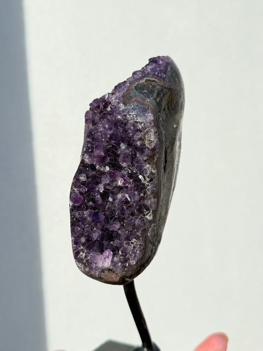 Amethyst On Stand ( Uruguayan )