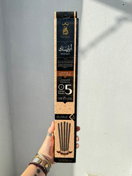 Arabesque ( Egyptian Incense ) Can last up to 5 Hours