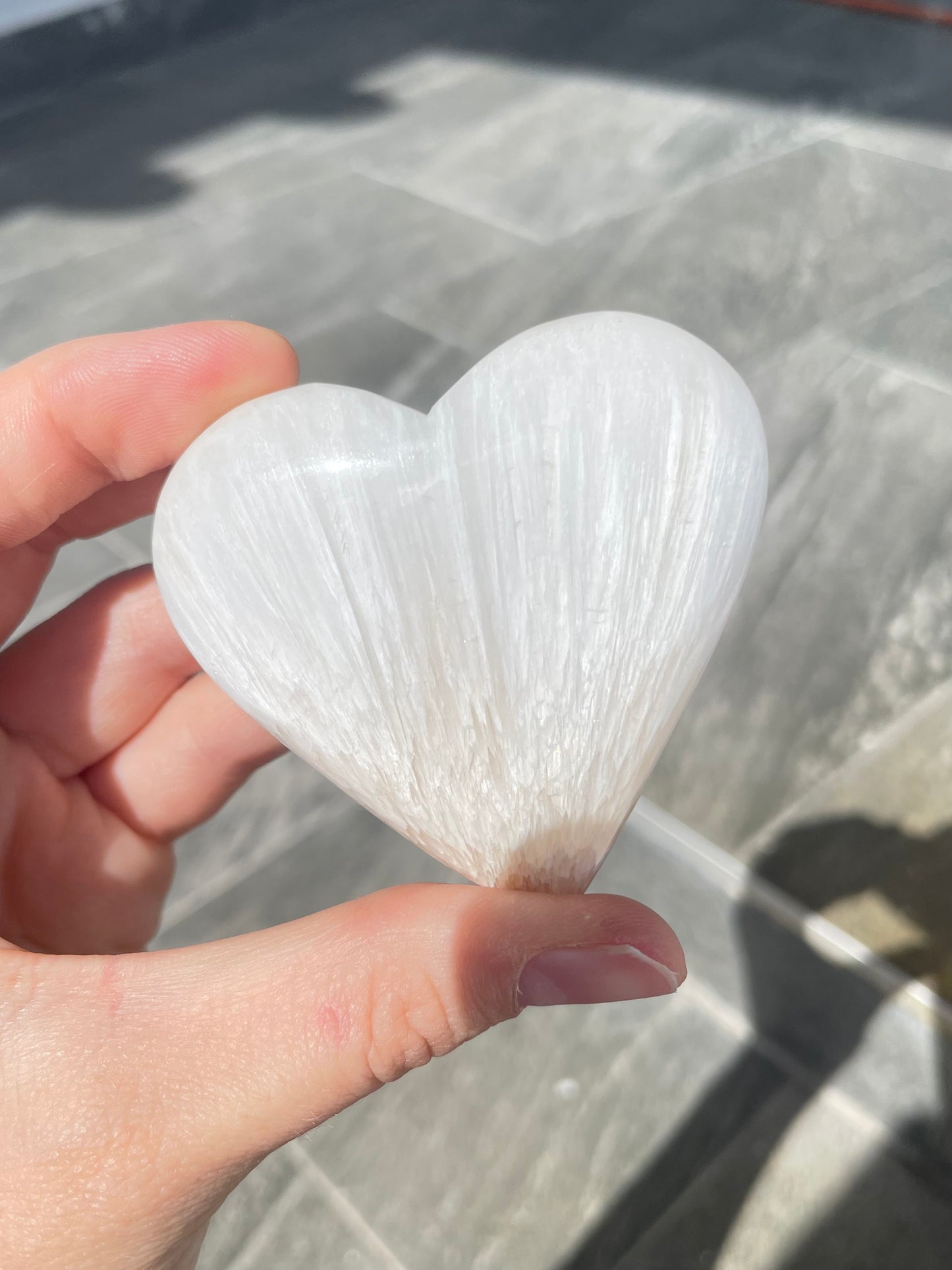 Scolecite Heart